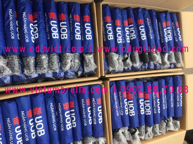 xưởng sản xuất ô dù cầm tay in logo quảng cáo